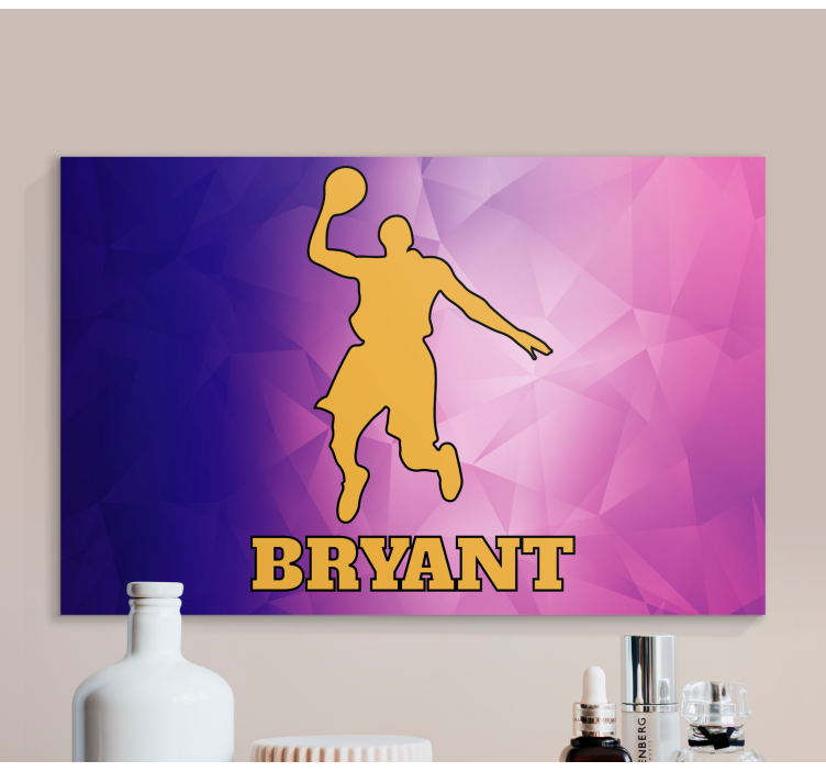 Kobe bryant cool έφηβος καμβάς - TenStickers