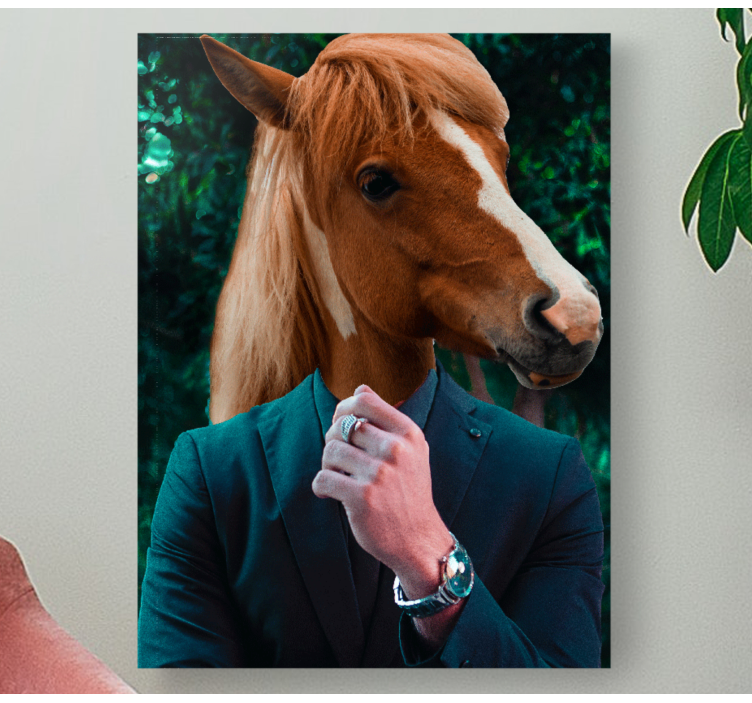 εκτυπώσεις καμβά ζώων - TenStickers