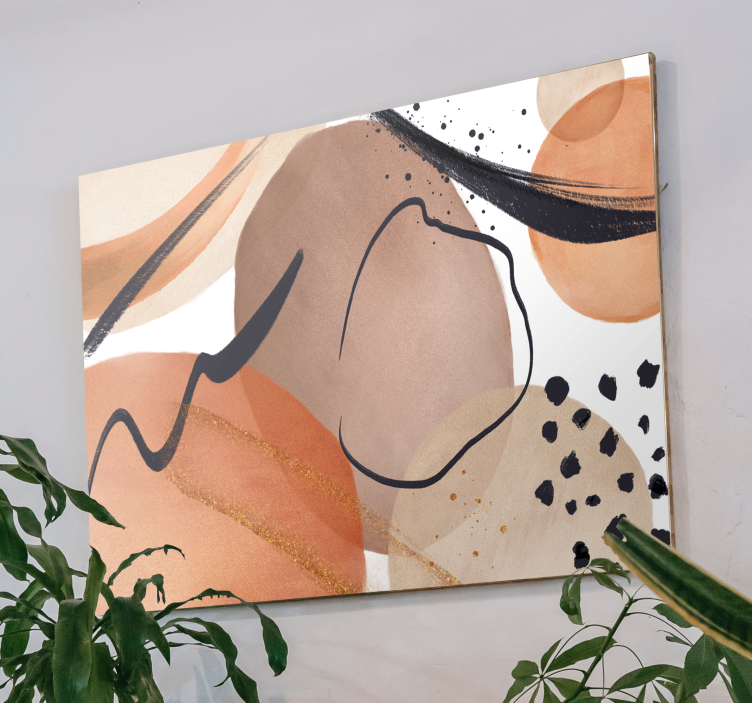 Splash canvas art πολύχρωμες εκτυπώσεις - TenStickers