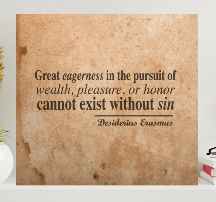 ο μεγάλος ανθρωπιστικός καμβάς απόσπασμα - TenStickers