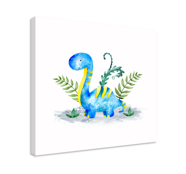 δεινόσαυρος μακρύς λαιμός dinausar wall art - TenStickers