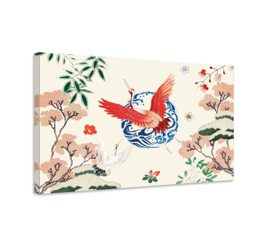 Vintage στάμπες τοίχου chinoiserie - TenStickers