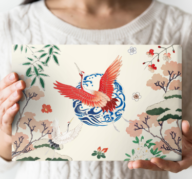 Vintage στάμπες τοίχου chinoiserie - TenStickers