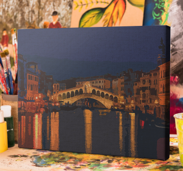 εκτυπώσεις στον ορίζοντα της πόλης grand canal venice - TenStickers