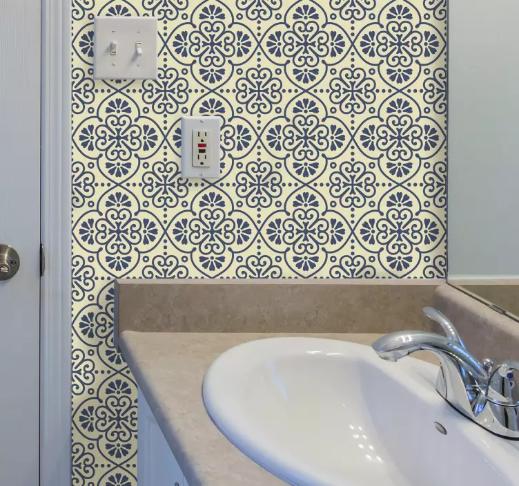 υδραυλικό σχέδιο βινυλίου ταπετσαρία - TenStickers