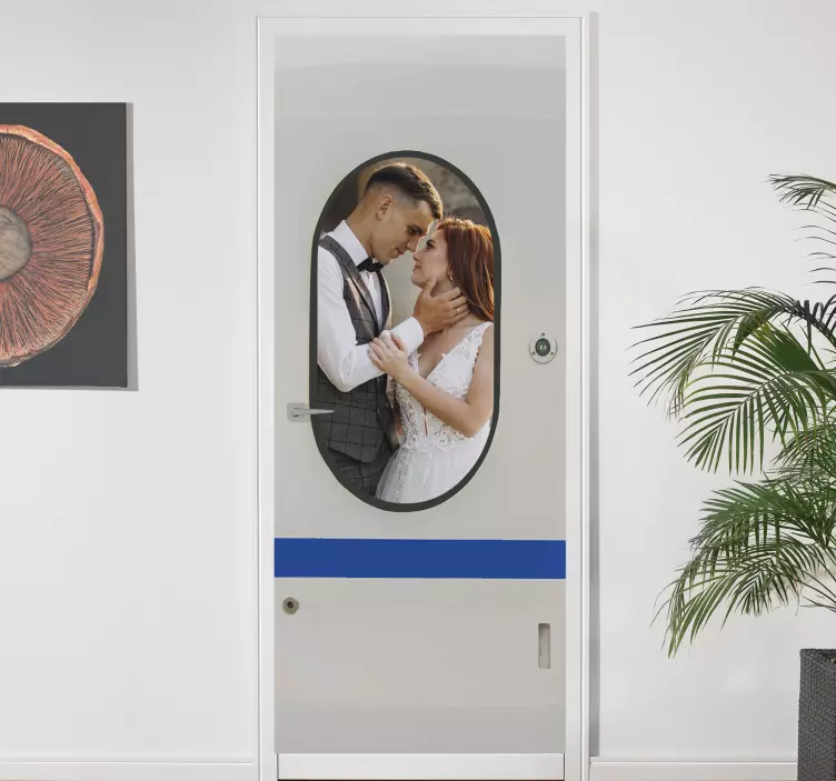 αυτοκόλλητο βινυλίου πόρτες μετρό - TenStickers