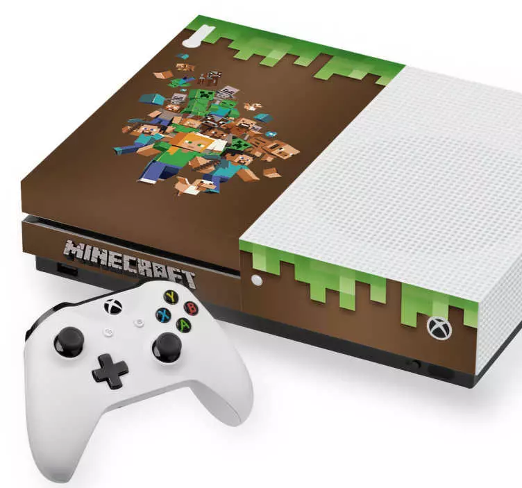 Xbox minecraft skin - TenStickers