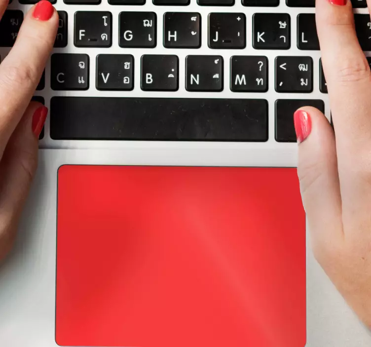 εξατομικευμένο αυτοκόλλητο trackpad χρώματος - TenStickers