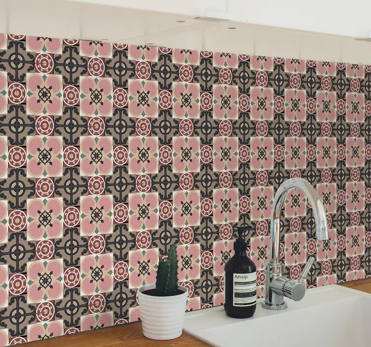 αυτοκόλλητο βινυλίου πλακιδίων toledo - TenStickers