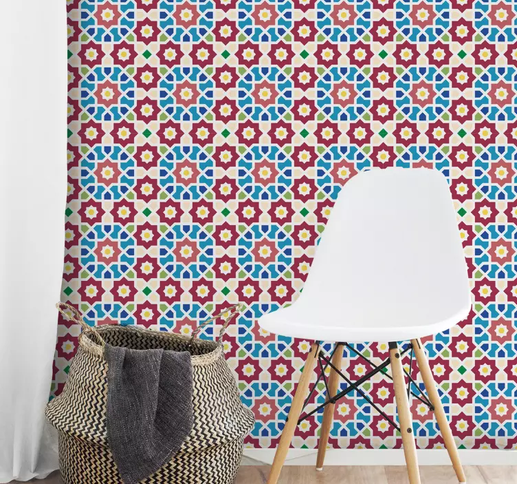 αραβική υδραυλική ταπετσαρία stikcer - TenStickers