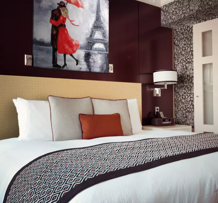 αυτοκόλλητο επίπλου με λυγαριά - TenStickers