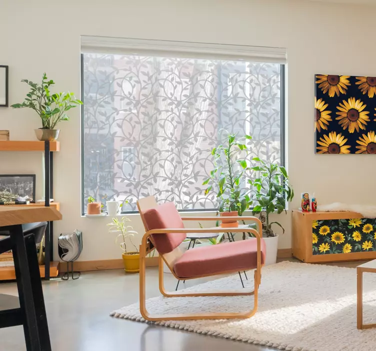 Αυτοκόλλητα τοίχου ζώα της ζούγκλας παράθυρο διακόσμησης - TenStickers