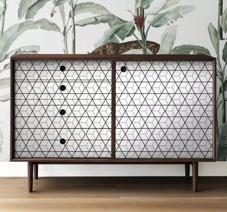 αυτοκόλλητο επίπλων σκανδιναβικών μοτίβων - TenStickers