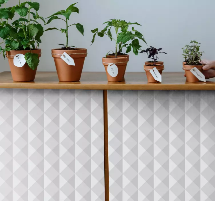 Αυτοκόλλητο με τρισδιάστατα έπιπλα εφέ - TenStickers