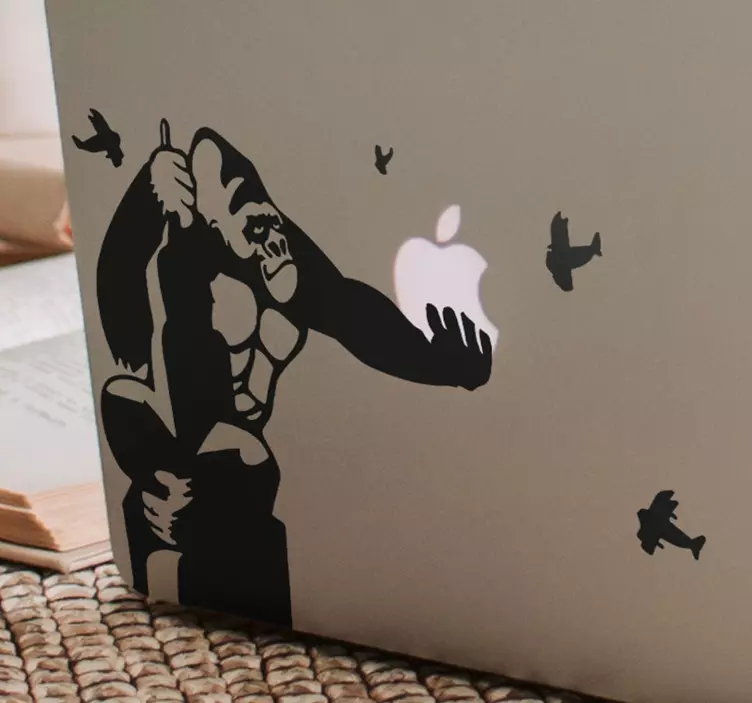 Αυτοκόλλητο macbook ταινία king kong - TenStickers