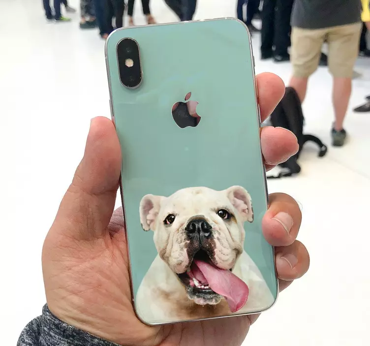 εξατομικευμένο αυτοκόλλητο iphone - TenStickers