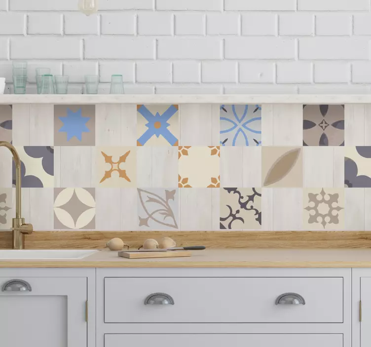 αυτοκόλλητο υδραυλικού πλακιδίου - TenStickers