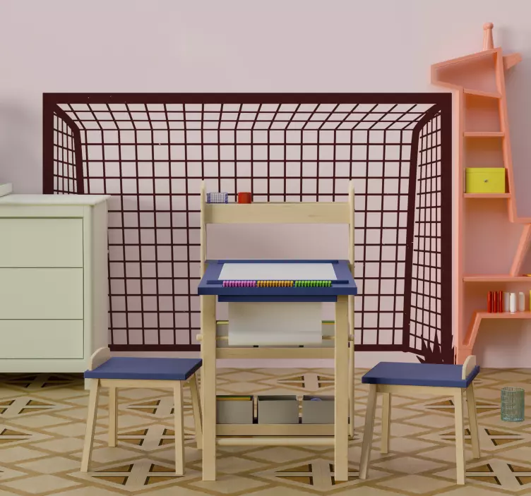 αυτοκόλλητο τοίχου γκολ ποδοσφαίρου - TenStickers