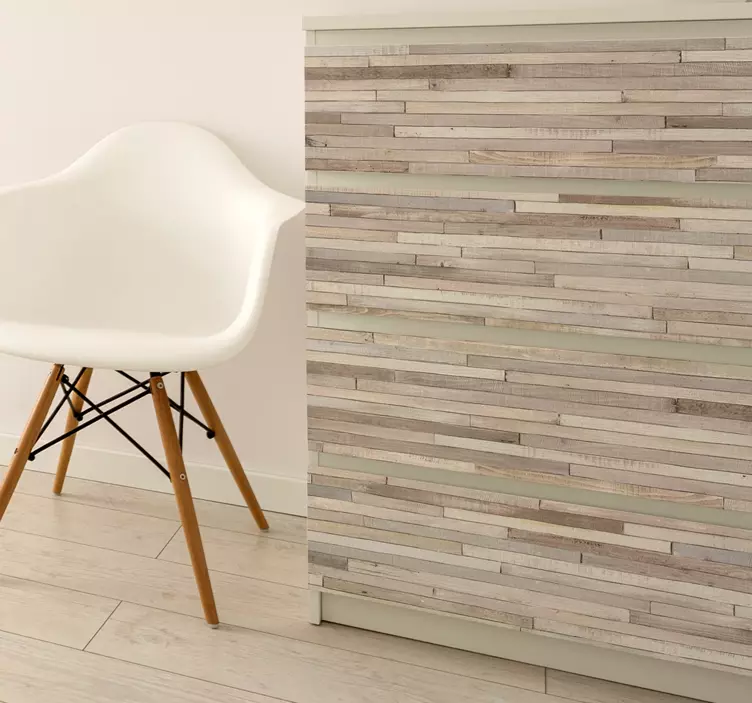 αυτοκόλλητο απομίμησης ξύλινων επίπλων - TenStickers