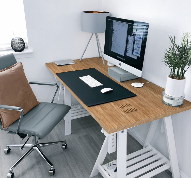 αυτοκόλλητο έπιπλα Ξύλινες Πλάκες - TenStickers