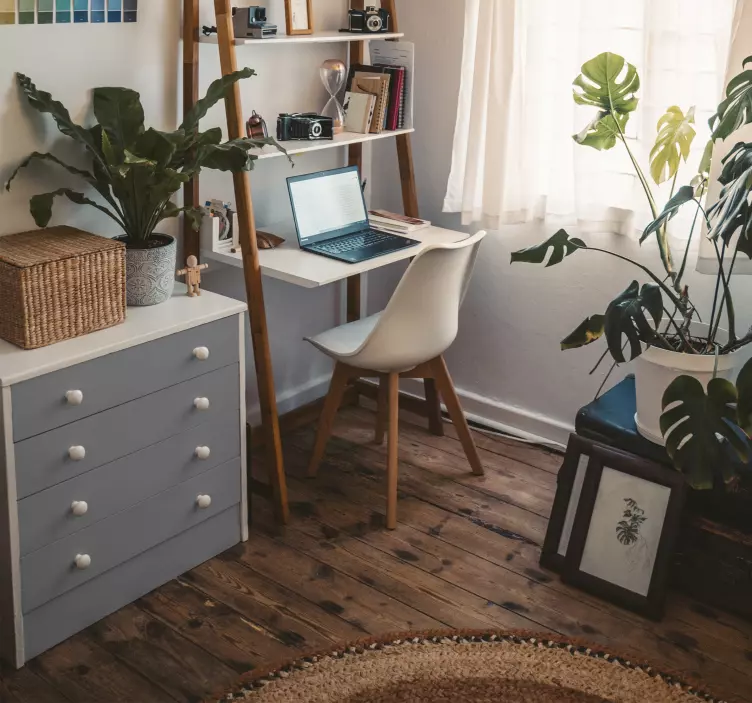 αυτοκόλλητο έπιπλα Γκρι χρώμα - TenStickers