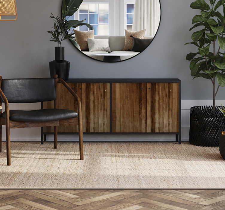 αυτοκόλλητο έπιπλα Λίστες Ξύλου - TenStickers