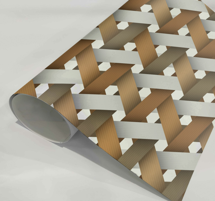 αυτοκόλλητο έπιπλα Σκανδιναβικό λευκό ξύλο - TenStickers