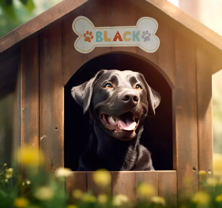 Αυτοκόλλητα κατοικίδια Αθήνα Κυνηγετήριο - TenStickers