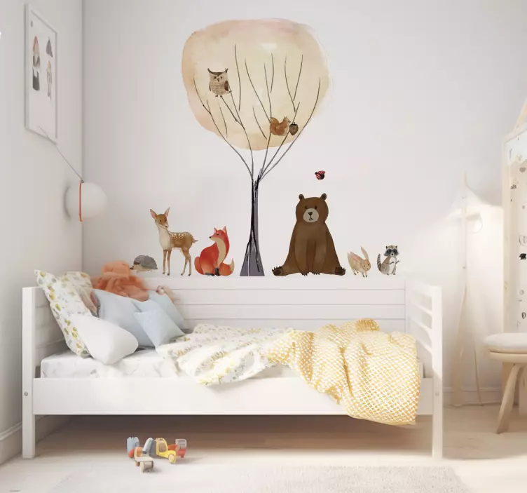 ζώα άγρια ζώα decal - TenStickers