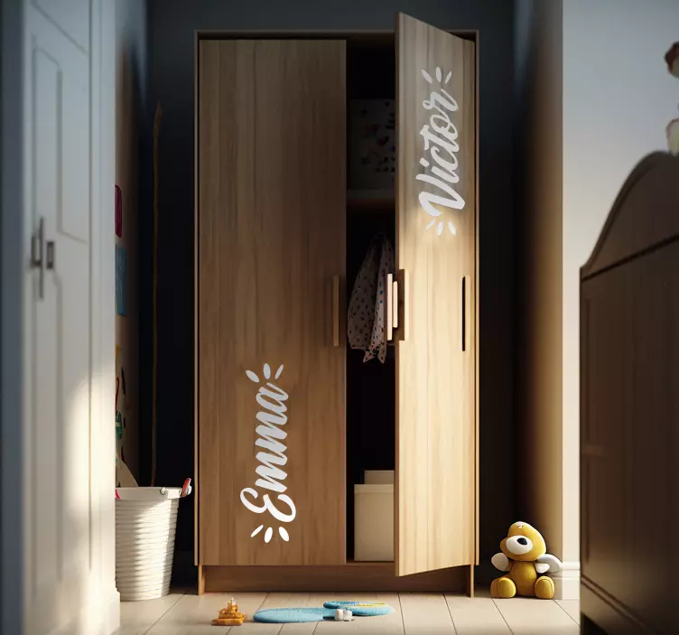 αυτοκόλλητο επίπλων σαλόνι - TenStickers