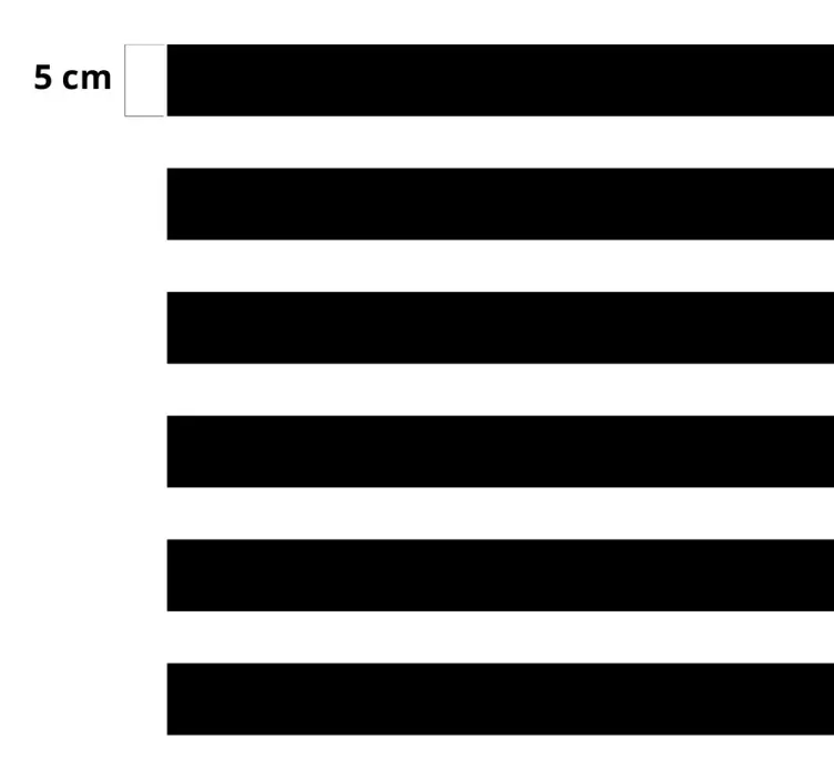 αυτοκόλλητο επίπλων οριζόντιων γραμμών - TenStickers