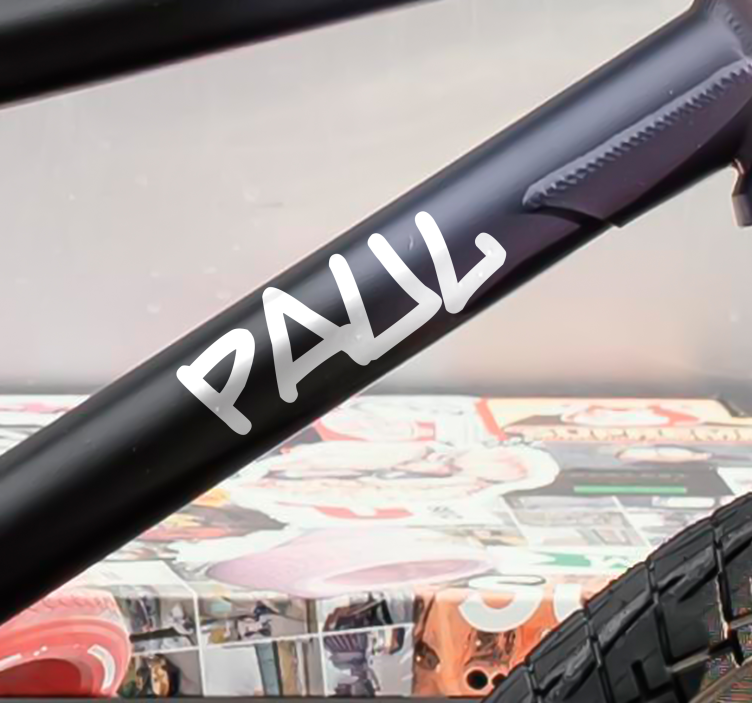 αυτοκόλλητο ποδήλατο στυλ bmx - TenStickers