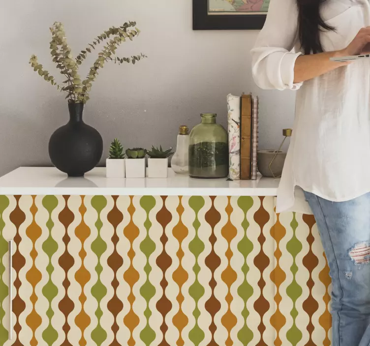 Αυτοκόλλητο επίπλων της δεκαετίας του '70 - TenStickers