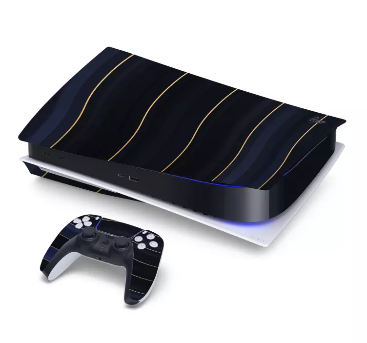 αυτοκόλλητο αφηρημένη 3d μοτίβο υφής ps5 - TenStickers