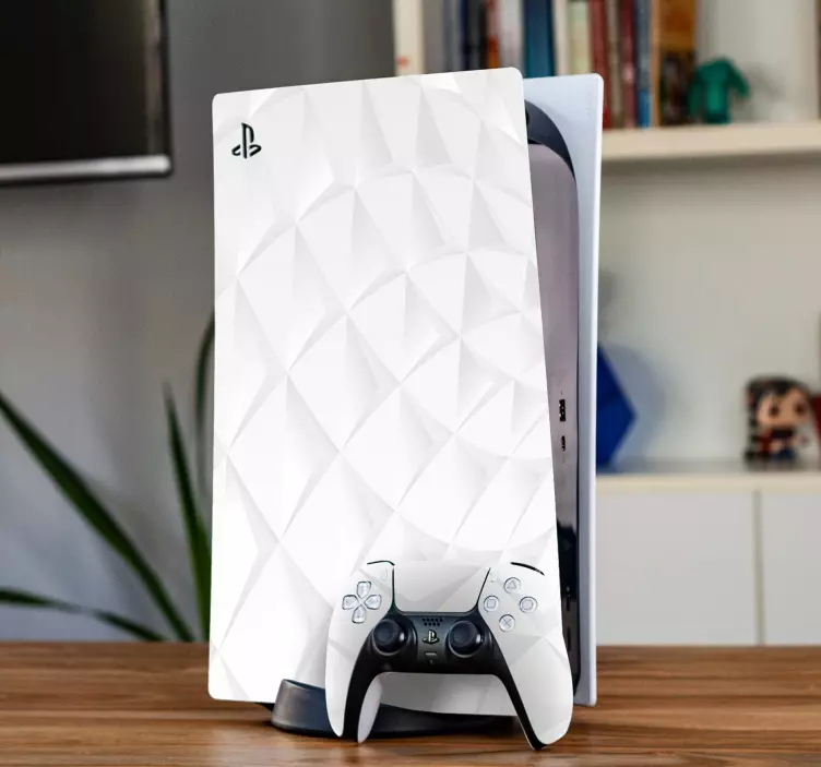 αφηρημένο χαρτί εφέ φόντο ps5 decal - TenStickers