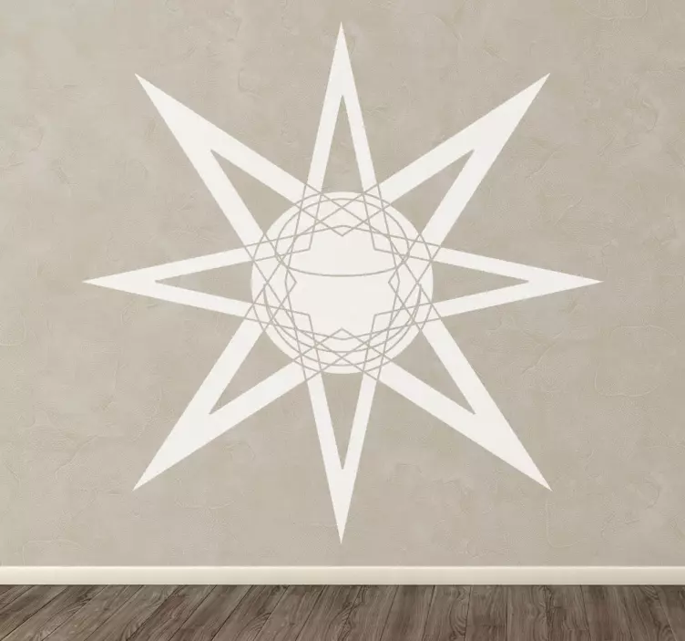 Αφηρημένο αυτοκόλλητο vinilo decorativo astro destello - TenStickers