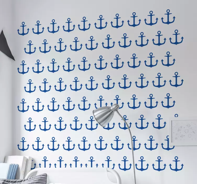 σετ αυτοκόλλητο άγκυρα - TenStickers