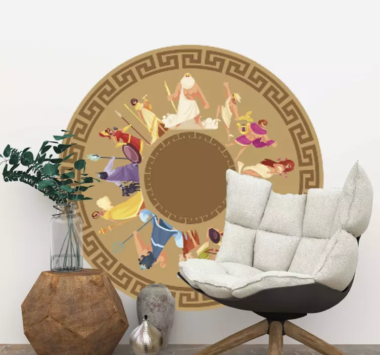 αυτοκόλλητα χαρακτήρα αρχαίας ελληνικής μυθολογίας - TenStickers