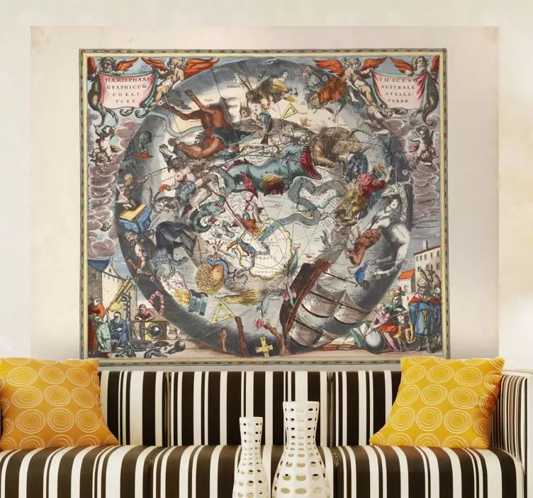 αυτοκόλλητο χάρτη αρχαίου κόσμου - TenStickers