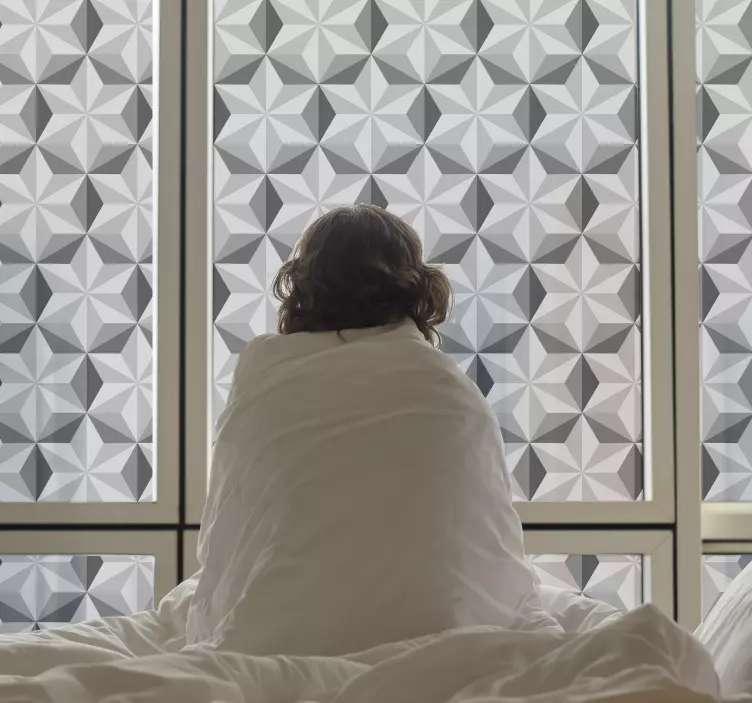 αυτοκόλλητο παράθυρο αραβική διακόσμηση πόρτας - TenStickers