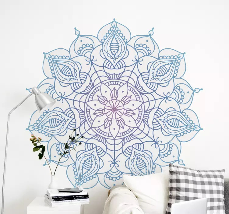 αυτοκόλλητο αραβικό floral σχέδιο αραβικό σχέδιο - TenStickers