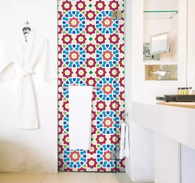 αραβική υδραυλική ταπετσαρία stikcer - TenStickers