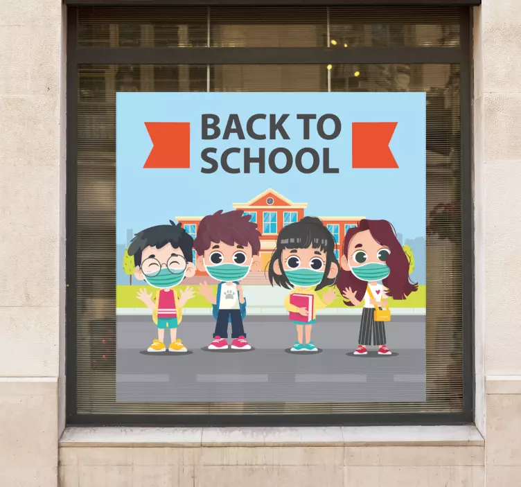 αυτοκόλλητο παράθυρο σχεδίασης - TenStickers