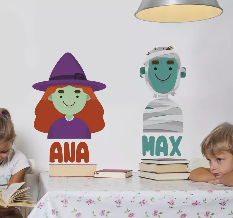 αυτοκόλλητο αποκριών χαρακτήρα avatar - TenStickers