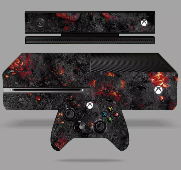 όμορφη σχεδίαση δέρματος magma xbox - TenStickers