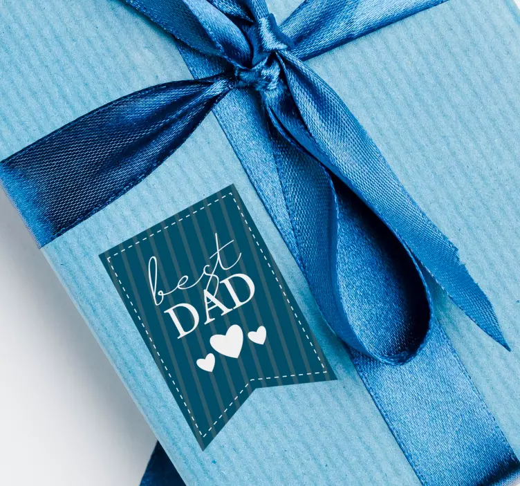 καλύτερο αυτοκόλλητο βινυλίου ετικέτας πατέρα - TenStickers