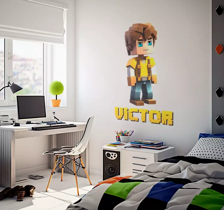 αυτοκόλλητα βιντεοπαιχνιδιών Το παιδίΤο παιδί - TenStickers