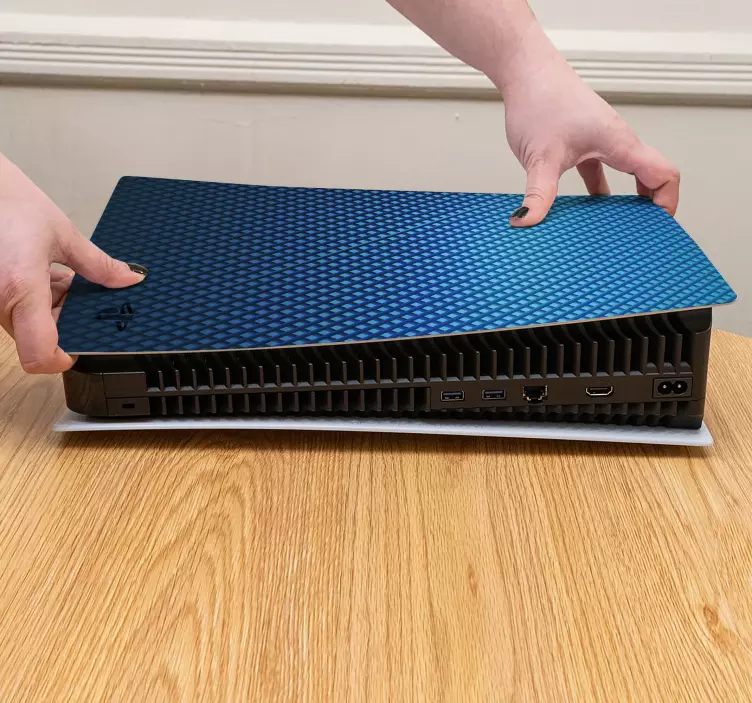 αυτοκόλλητα μπλε ανθρακονήματα ps5 - TenStickers