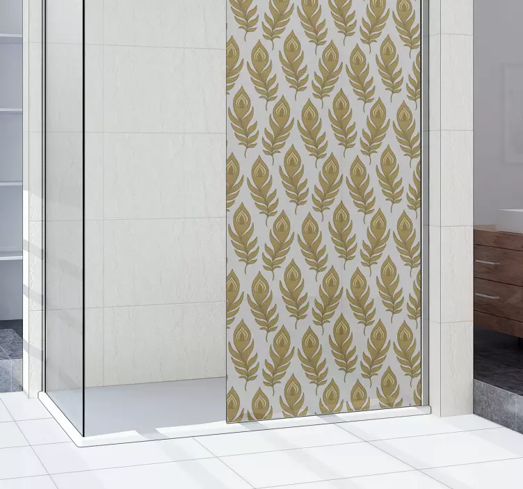 αυτοκόλλητο οθόνης μπλε λουλουδιών γαλοπούλας - TenStickers