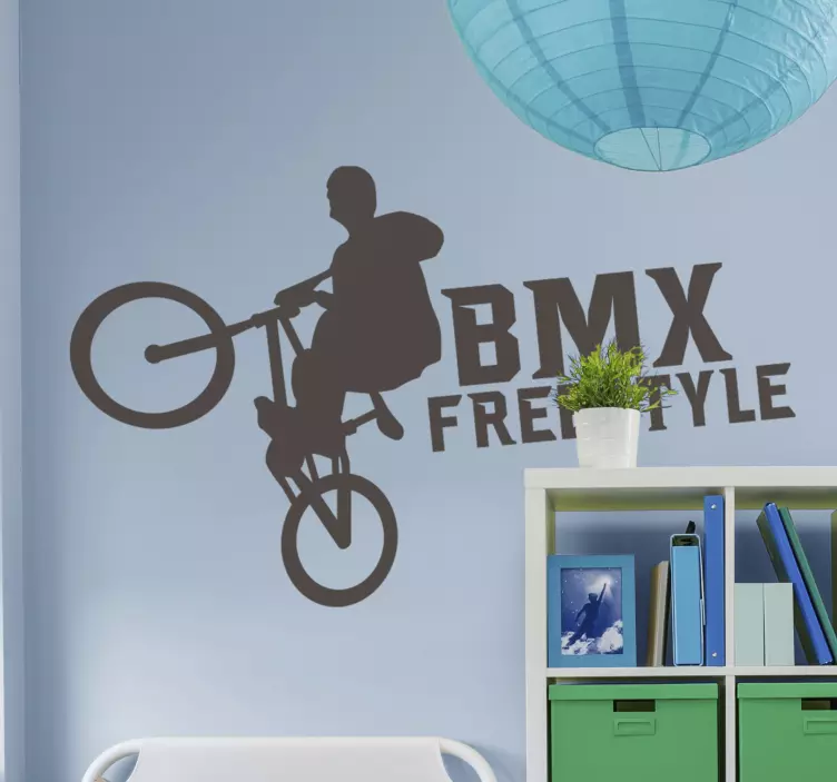 Bmx freestyle ποδήλατο decal - TenStickers